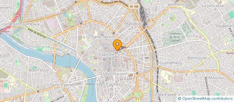 localisation de l'entreprise O2 BIS à TOULOUSE