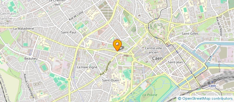 localisation de l'entreprise O2 CAEN NORD à CAEN