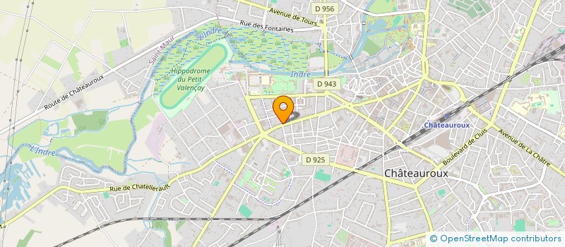 localisation de l'entreprise O2 CHATEAUROUX à CHATEAUROUX