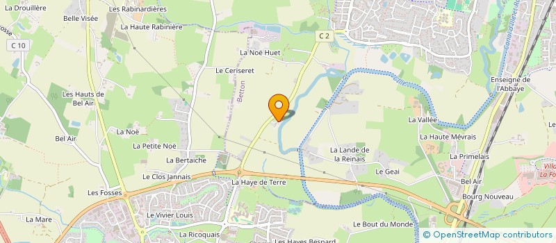 localisation de l'entreprise O2 CONCEPT ARCHITECTURE  BETTON