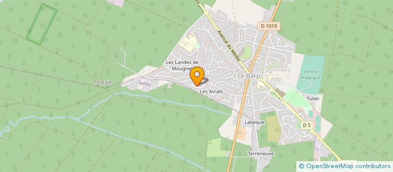 localisation de l'entreprise O2+ CONTROLE à LE BARP