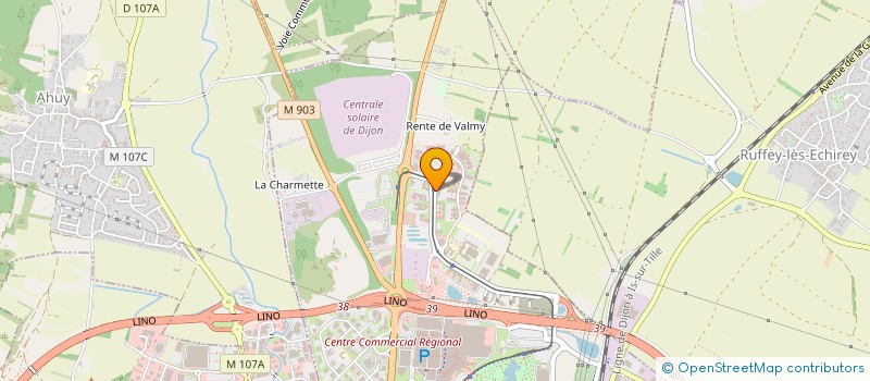 localisation de l'entreprise O2 DIJON à DIJON
