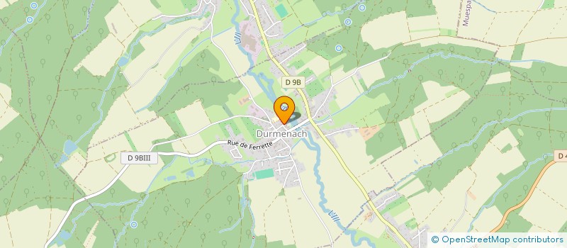 localisation de l'entreprise O2 FITNESS  DURMENACH