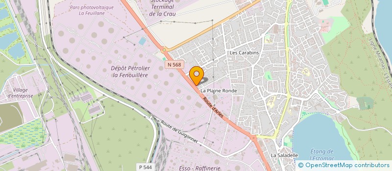 localisation de l'entreprise O2 FOS  FOS-SUR-MER