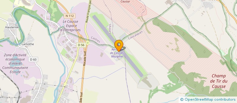 localisation de l'entreprise O2 KEM à CASTANET-TOLOSAN