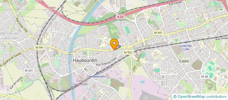 localisation de l'entreprise O2 LILLE OUEST à HAUBOURDIN