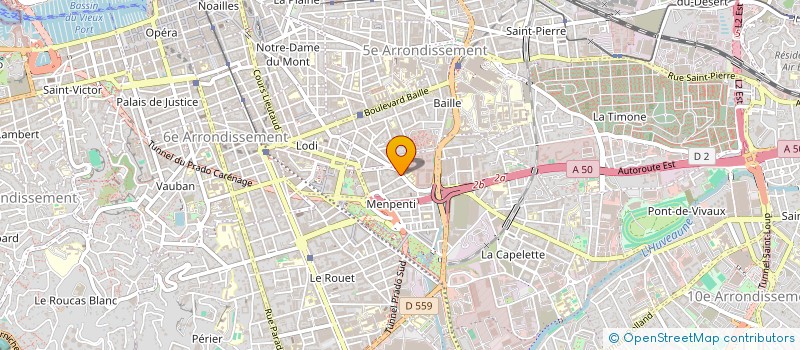 localisation de l'entreprise O2 MARSEILLE SUD à MARSEILLE