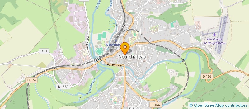 localisation de l'entreprise O2 NEUFCHATEAU à NEUFCHATEAU