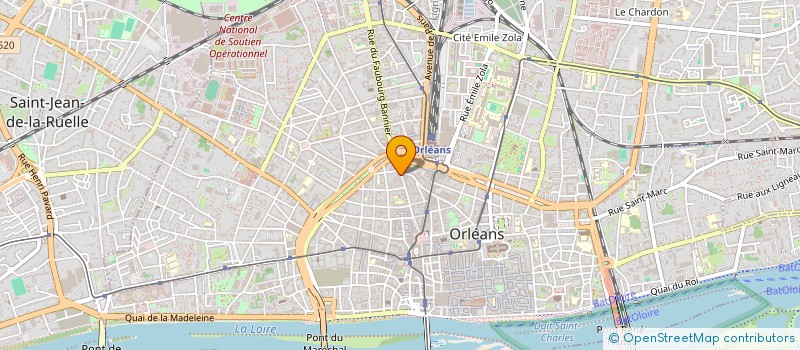 localisation de l'entreprise O2 ORLEANS à ORLEANS