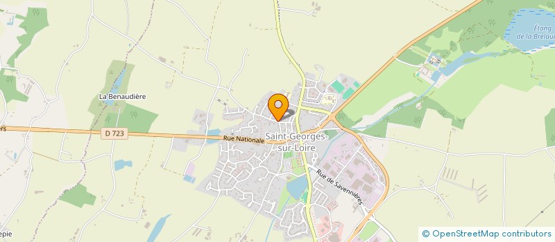 localisation de l'entreprise O2 PANIERS  SAINT-MARTIN-DU-FOUILLOUX