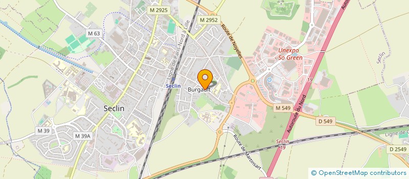 localisation de l'entreprise O2 SECLIN à SECLIN