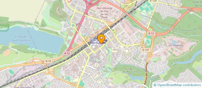 localisation de l'entreprise O2 ST QUENTIN à MONTIGNY-LE-BRETONNEUX