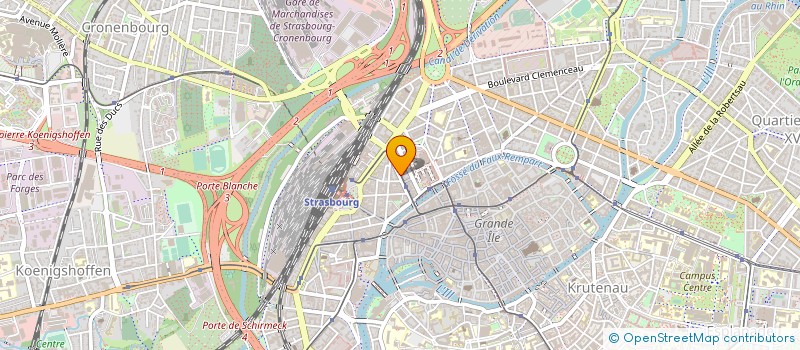 localisation de l'entreprise O2 STRASBOURG NORD-OUEST à STRASBOURG