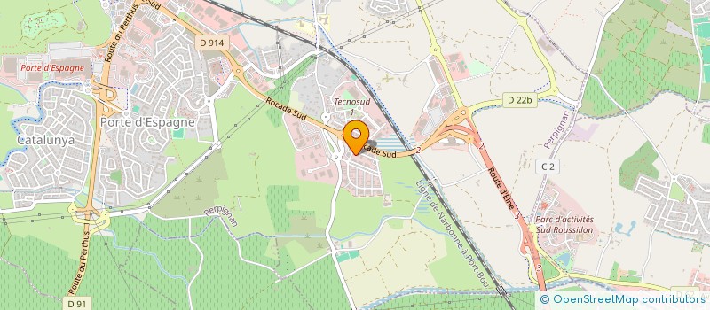 localisation de l'entreprise O2 TOIT PERPIGNAN  PERPIGNAN