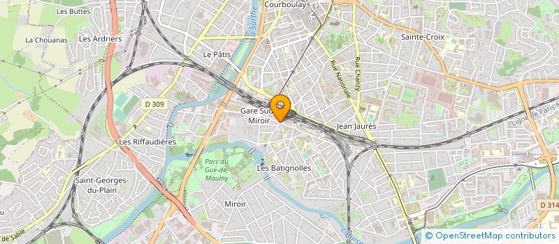 localisation de l'entreprise O2 TRAVAUX à LE MANS