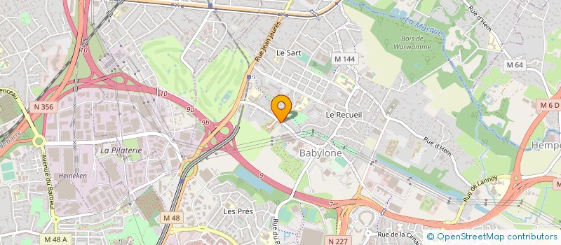 localisation de l'entreprise O2 VILLENEUVE D'ASCQ à VILLENEUVE-D'ASCQ
