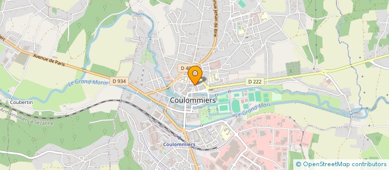 localisation de l'entreprise O2000 MONTESSON à COULOMMIERS