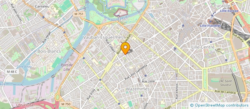 localisation de l'entreprise O262 à LILLE