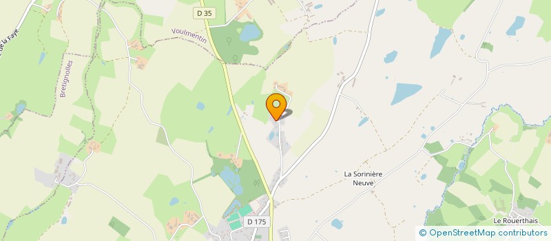 localisation de l'entreprise O2CX  BRESSUIRE