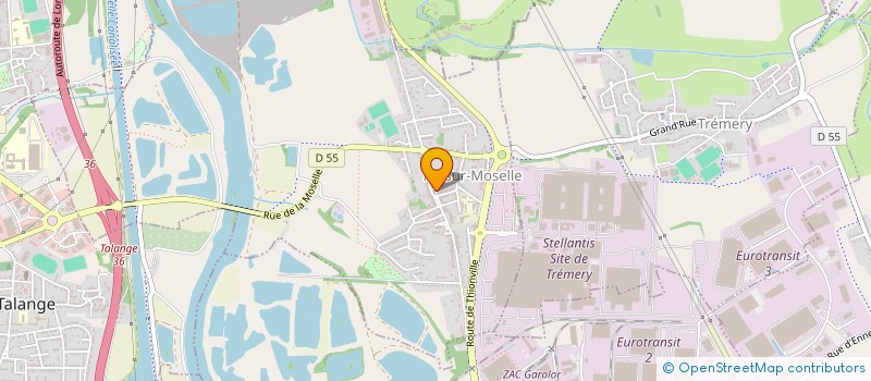 localisation de l'entreprise O2D  AY-SUR-MOSELLE