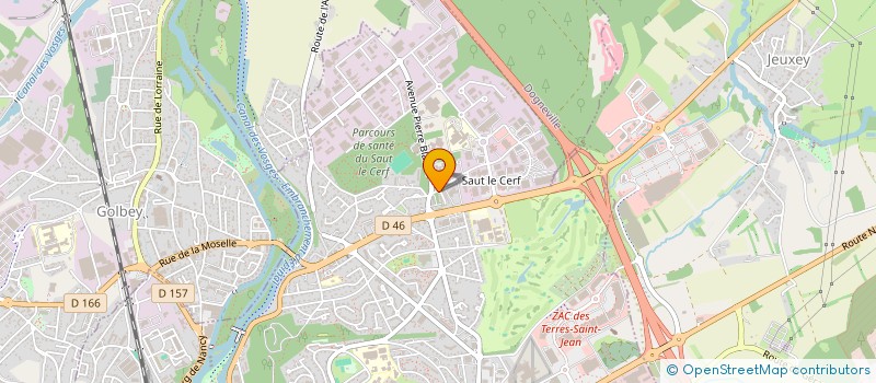 localisation de l'entreprise O2D à EPINAL