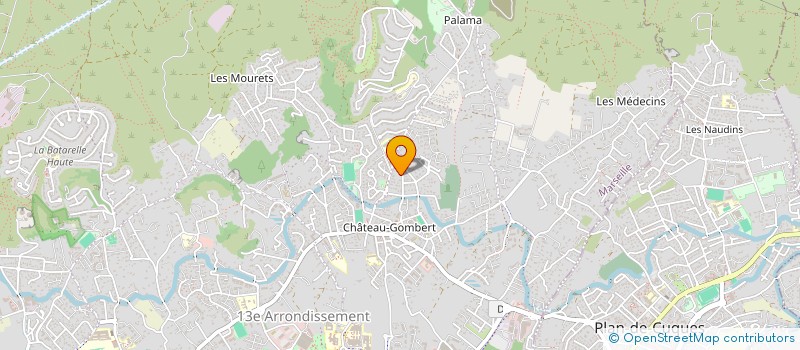 localisation de l'entreprise O2D à MARSEILLE