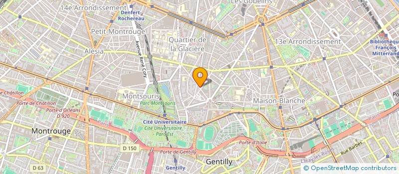 localisation de l'entreprise O2DANSETHERAPIE  PARIS