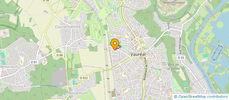 localisation de l'entreprise O2G MANAGEMENT CONSULTING  VAUREAL