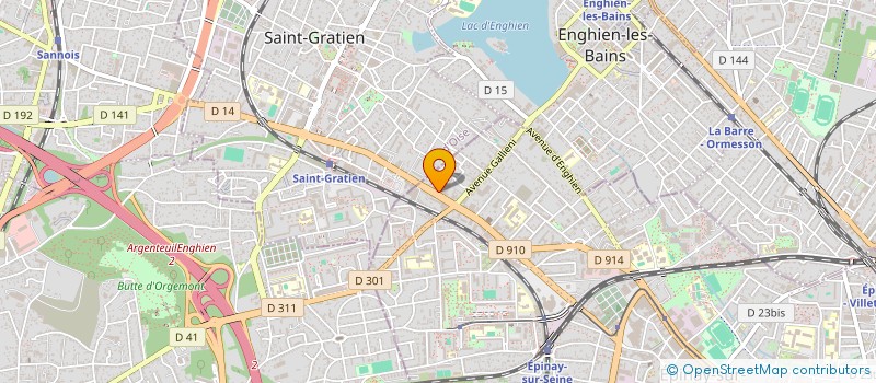 localisation de l'entreprise O2GAM à EPINAY-SUR-SEINE