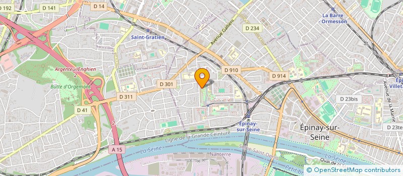 localisation de l'entreprise O2GAM TRANSPORTS à EPINAY-SUR-SEINE