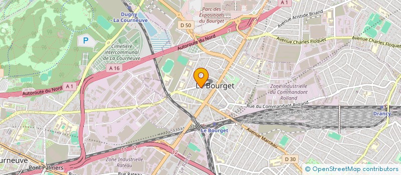 localisation de l'entreprise O2H CONSEILS à LE BOURGET