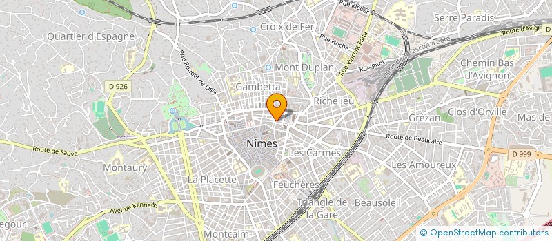 localisation de l'entreprise O2LA  NIMES