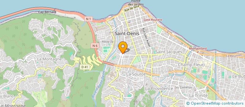 localisation de l'entreprise O2LEST à SAINT-DENIS