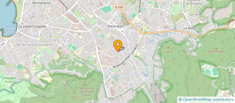 localisation de l'entreprise O2M à MARSEILLE