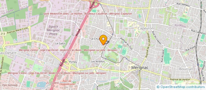 localisation de l'entreprise O2M  MARCHEPRIME