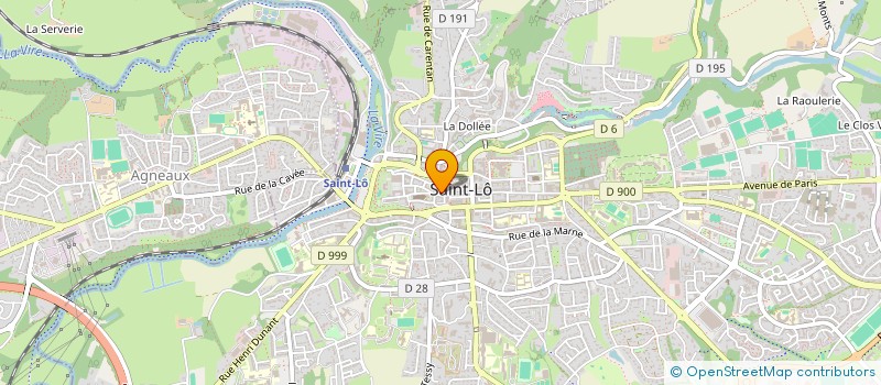 localisation de l'entreprise O2M  SAINT-LO