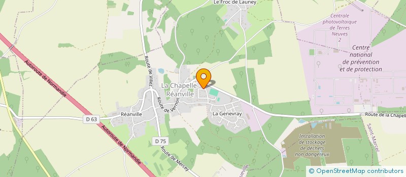 localisation de l'entreprise O2MH CONSULTING  LA CHAPELLE-LONGUEVILLE