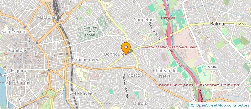 localisation de l'entreprise O2O à TOULOUSE
