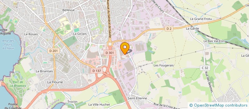 localisation de l'entreprise O2O ANIMATION à SAINT-MALO