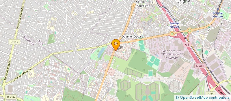 localisation de l'entreprise O2ONE  GRIGNY