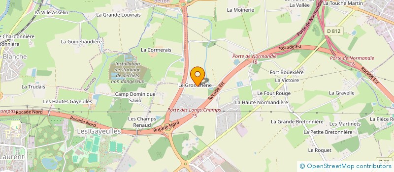 localisation de l'entreprise O2RH à CESSON-SEVIGNE