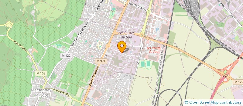 localisation de l'entreprise O2SUN  PERRIGNY-LES-DIJON