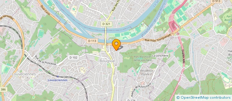 localisation de l'entreprise O2TA  BOUGIVAL