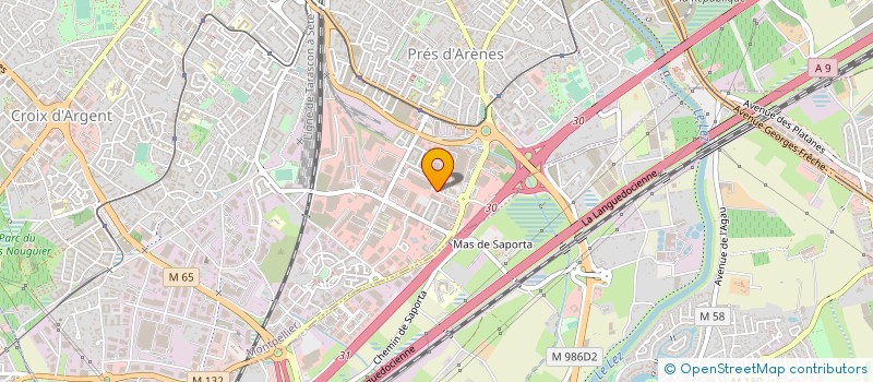 localisation de l'entreprise O2V  MONTPELLIER