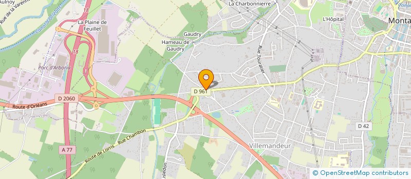 localisation de l'entreprise O3 à VILLEMANDEUR