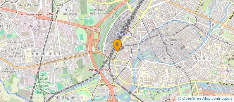 localisation de l'entreprise O3 STUDIO à STRASBOURG