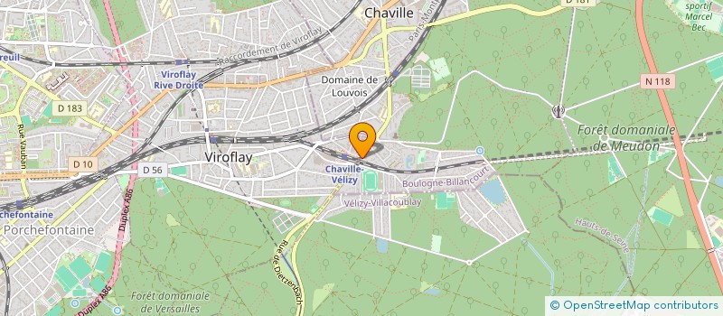 localisation de l'entreprise O3C RESSEMELAGE à CHAVILLE