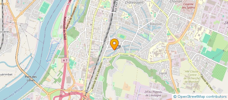 localisation de l'entreprise O3J à VALENCE