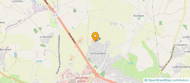 localisation de l'entreprise O3M  PORNIC