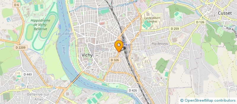 localisation de l'entreprise O3S  ABREST